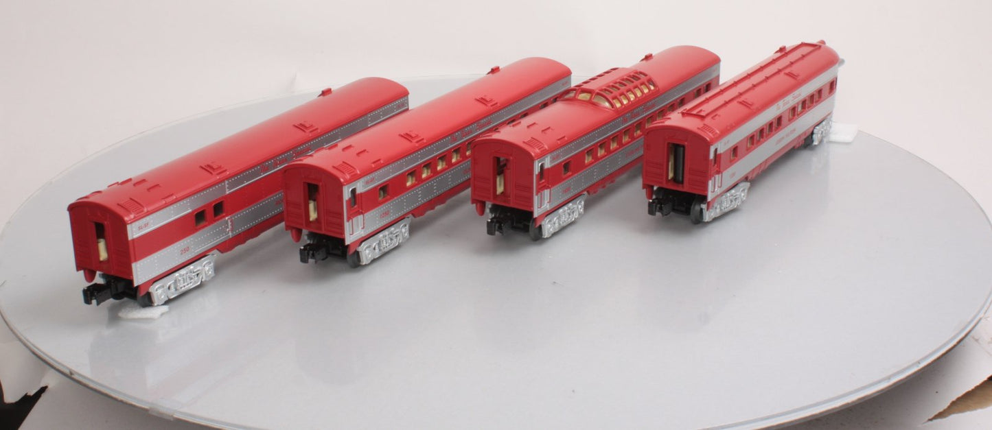 O-Line 213A Texas Special Streamliner Passenger Car (Set of 4)