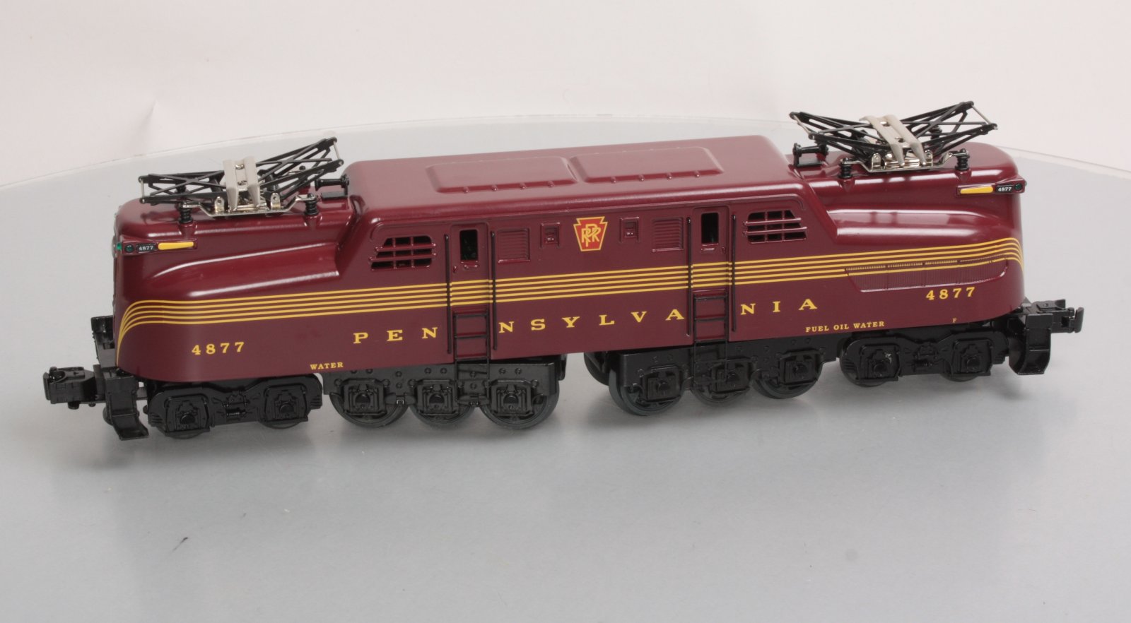 O-Line 503 O Pennsylvania Tuscan 5-Stripe GG-1 Electric Locomotive #4877