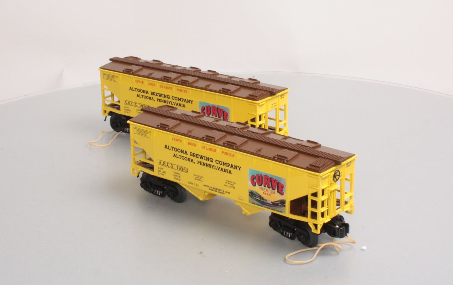 O-Line 146 Horseshoe Curve Beer19363/19364 2/Pk
