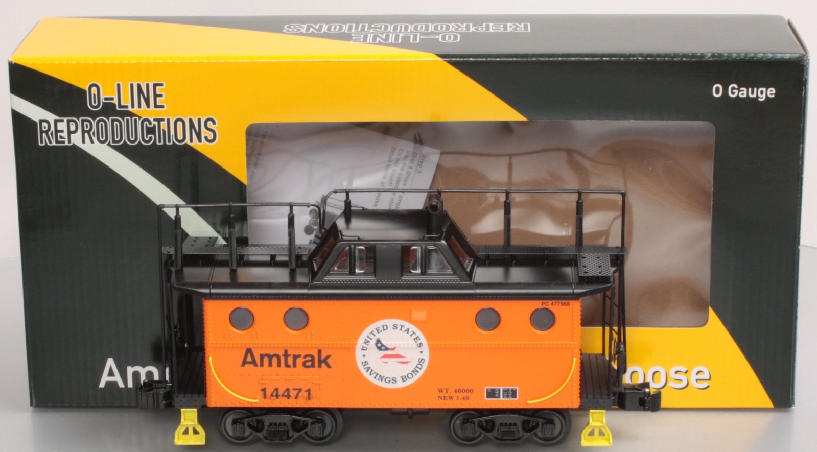 O-Line 170 Amtrak N5C Caboose #14471