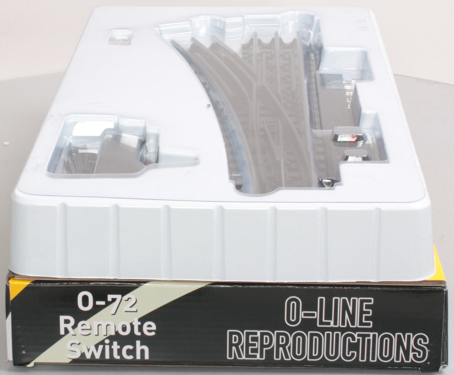 O-Line 607 O O72 SnapTrack Left Hand Remote Switch Turnout