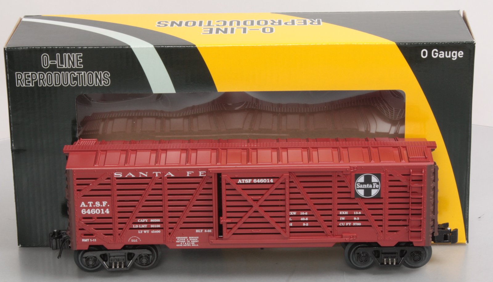 O-Line 101 AT&SF Stock Car #646014