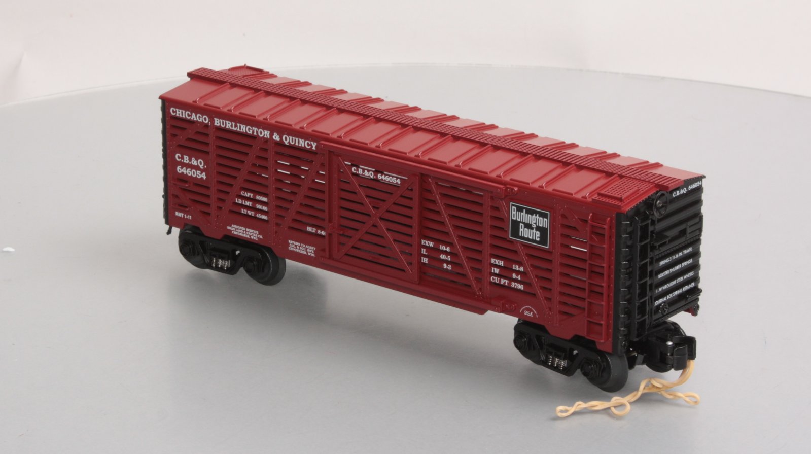 O-Line 115 CB&O Stock Car #646054