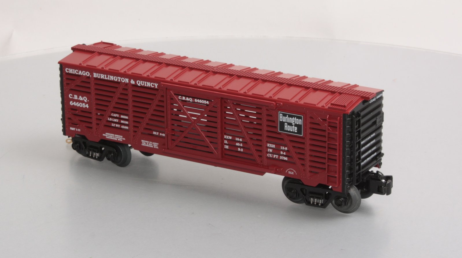 O-Line 115 CB&O Stock Car #646054