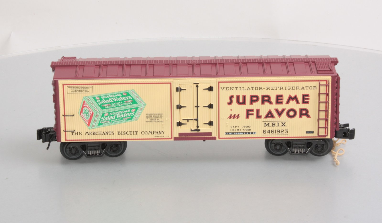 O-Line 125 Merchants Biscuit Reefer #6461923