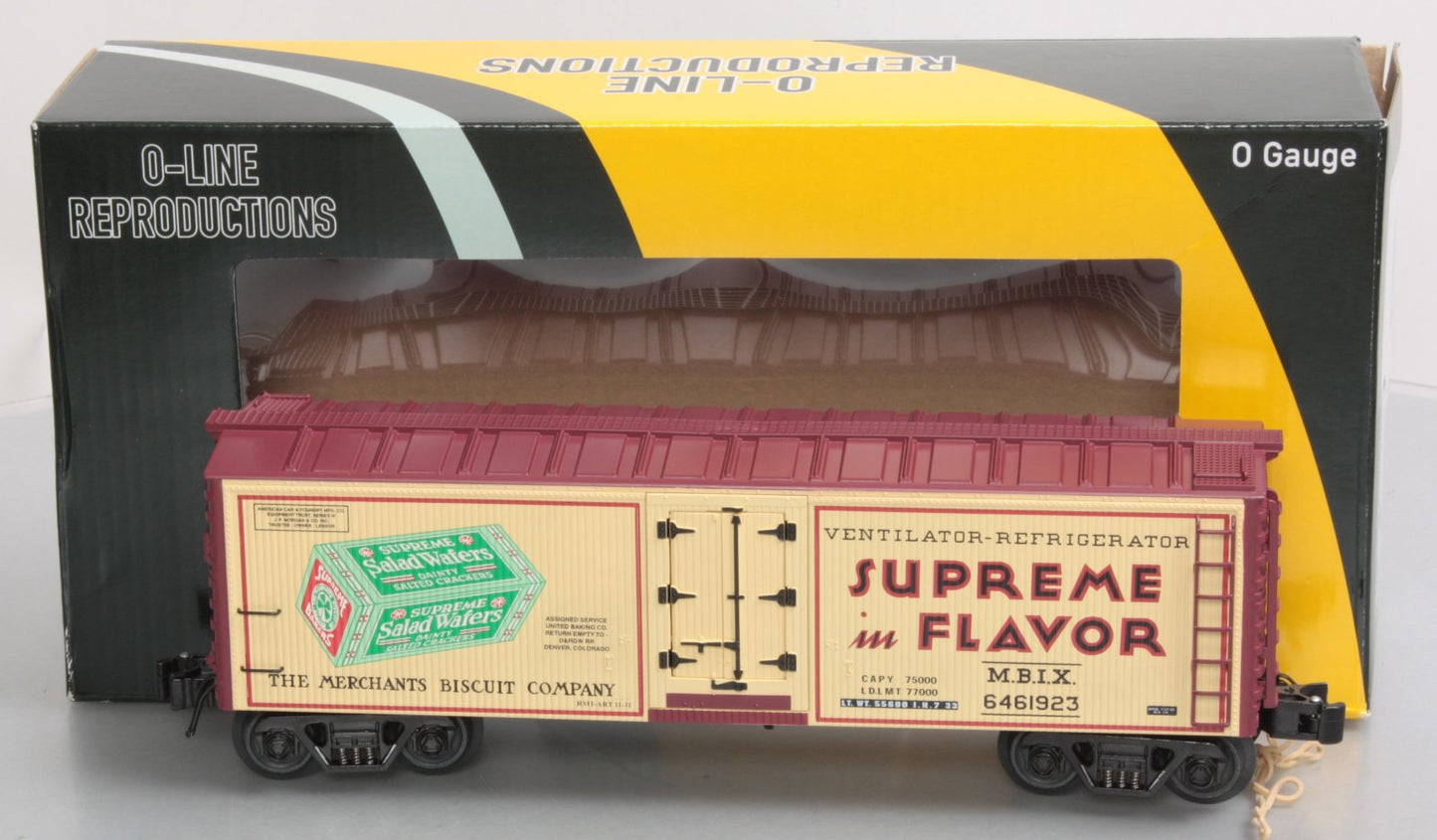 O-Line 125 Merchants Biscuit Reefer #6461923