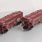 O-Line OLR144 O Gauge Stegmaier Covered Hopper Cars #18573/#18574
