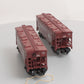 O-Line OLR144 O Gauge Stegmaier Covered Hopper Cars #18573/#18574
