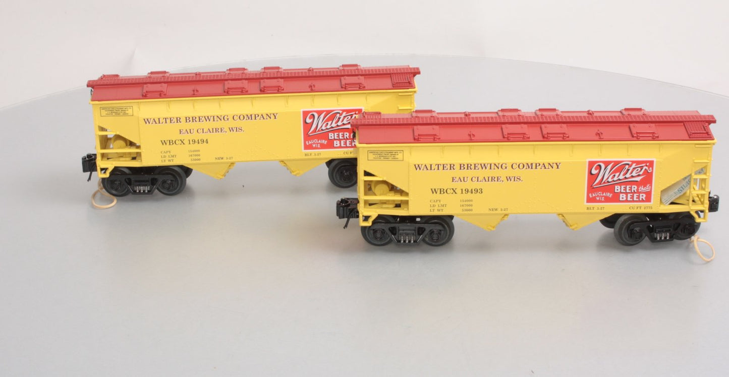 O-Line 147 Walters Beer Covered Hopper #19493/#19394