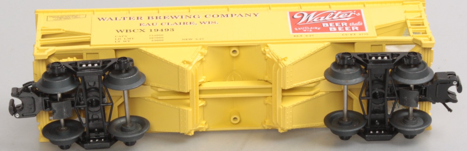 O-Line 147 Walters Beer Covered Hopper #19493/#19394