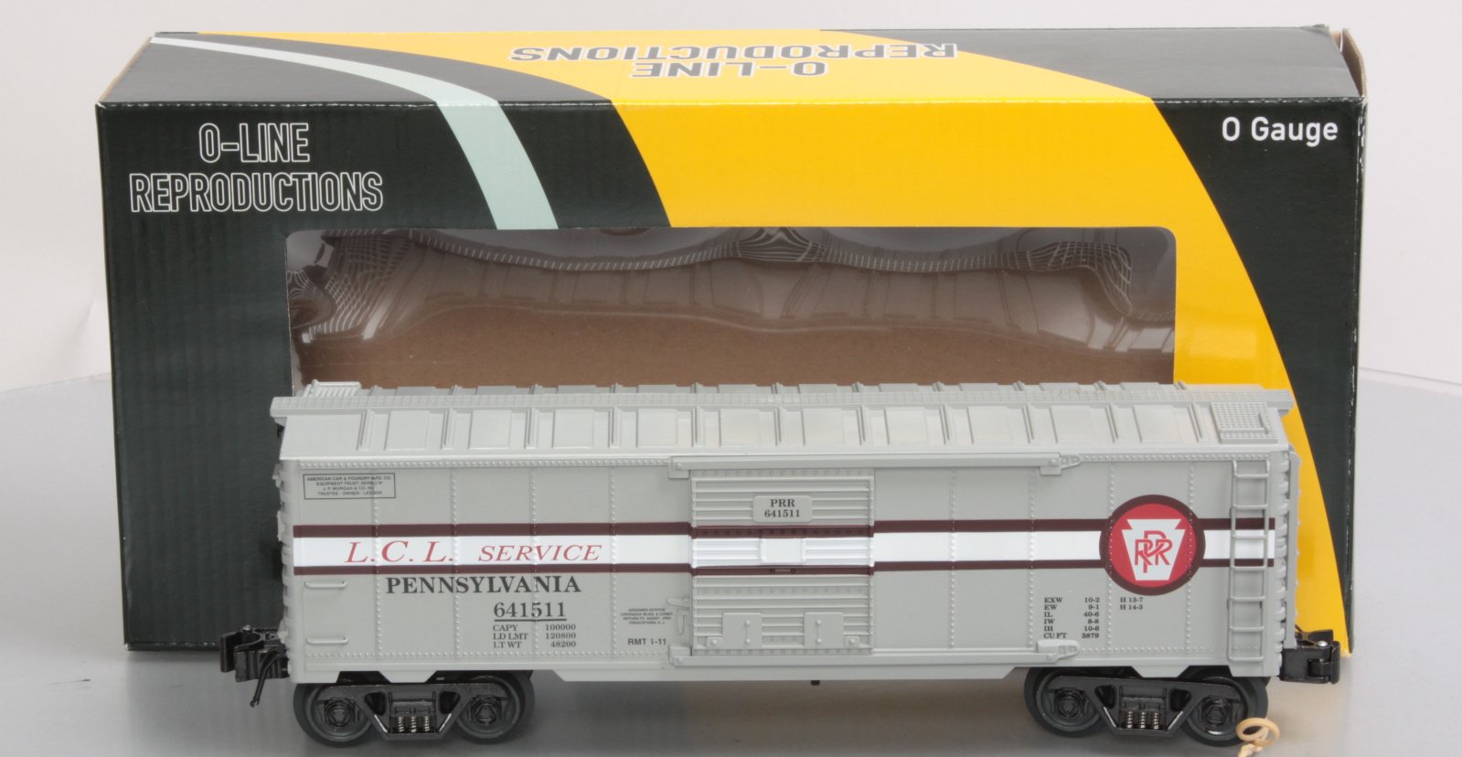 O-Line 150 Pennsylvania RR Box Car #641511