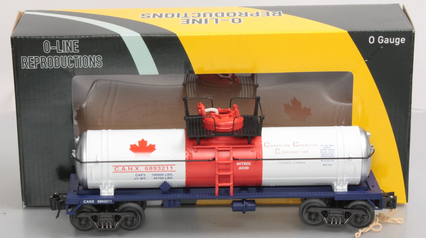 O-Line 158 O-Line OLR158 Canada Chemical Tank Car #6893211
