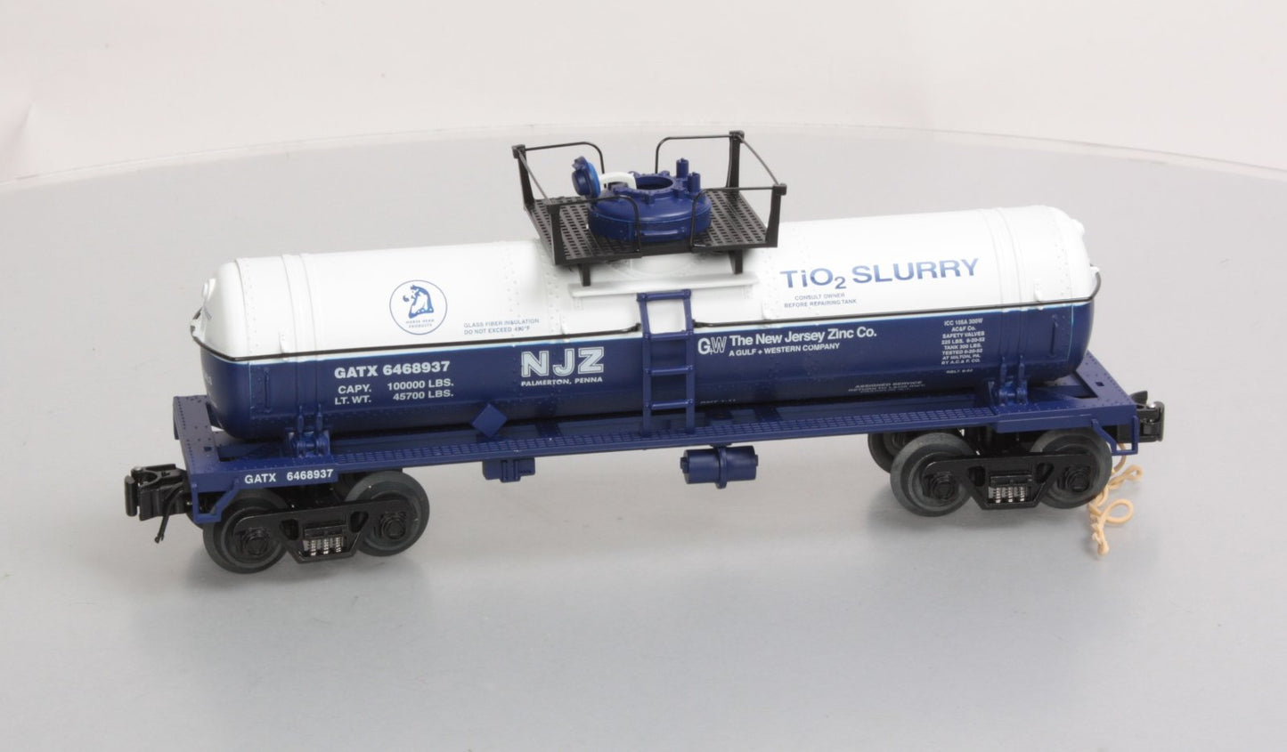 O-Line 163 NJ Zinc Tank Car #6468937