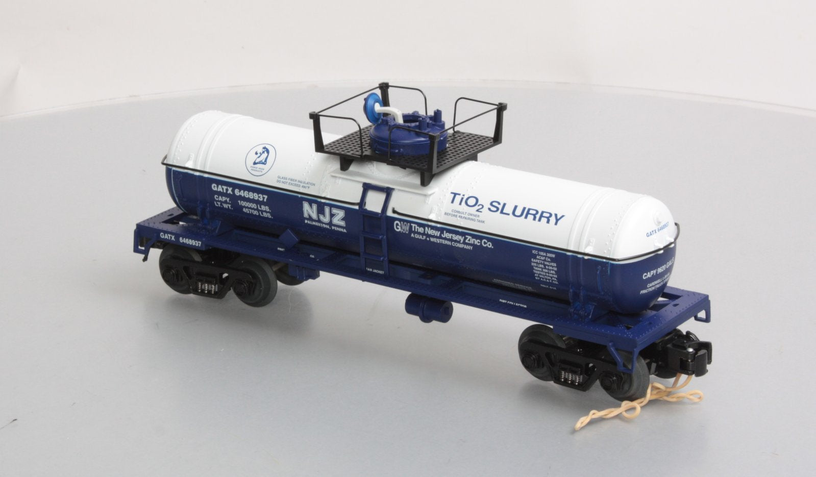 O-Line 163 NJ Zinc Tank Car #6468937