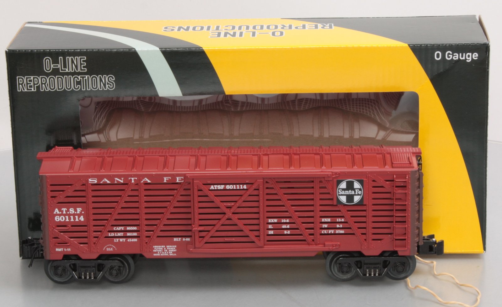 O-Line 102 AT&SF Stock Car #601114