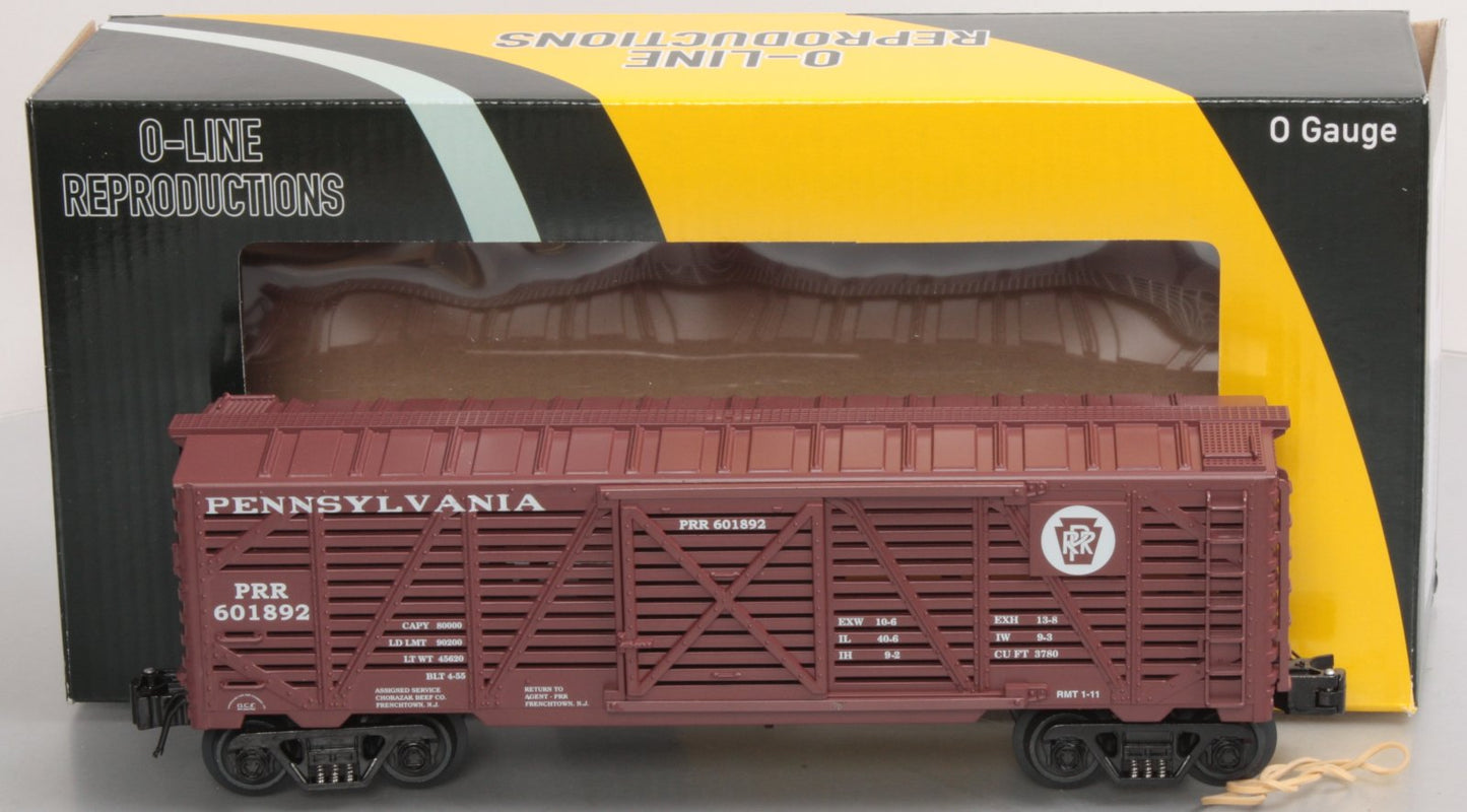 O-Line 104 Pennsylvania RR Stock Car #601892