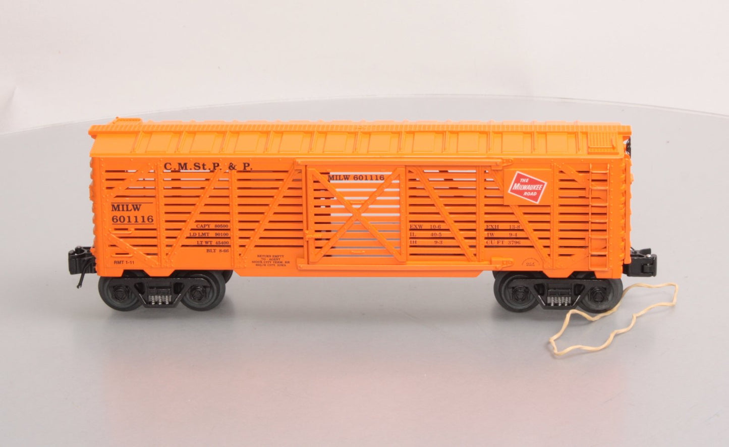 O-Line 106 Milwaukee Road Stock Car #601116