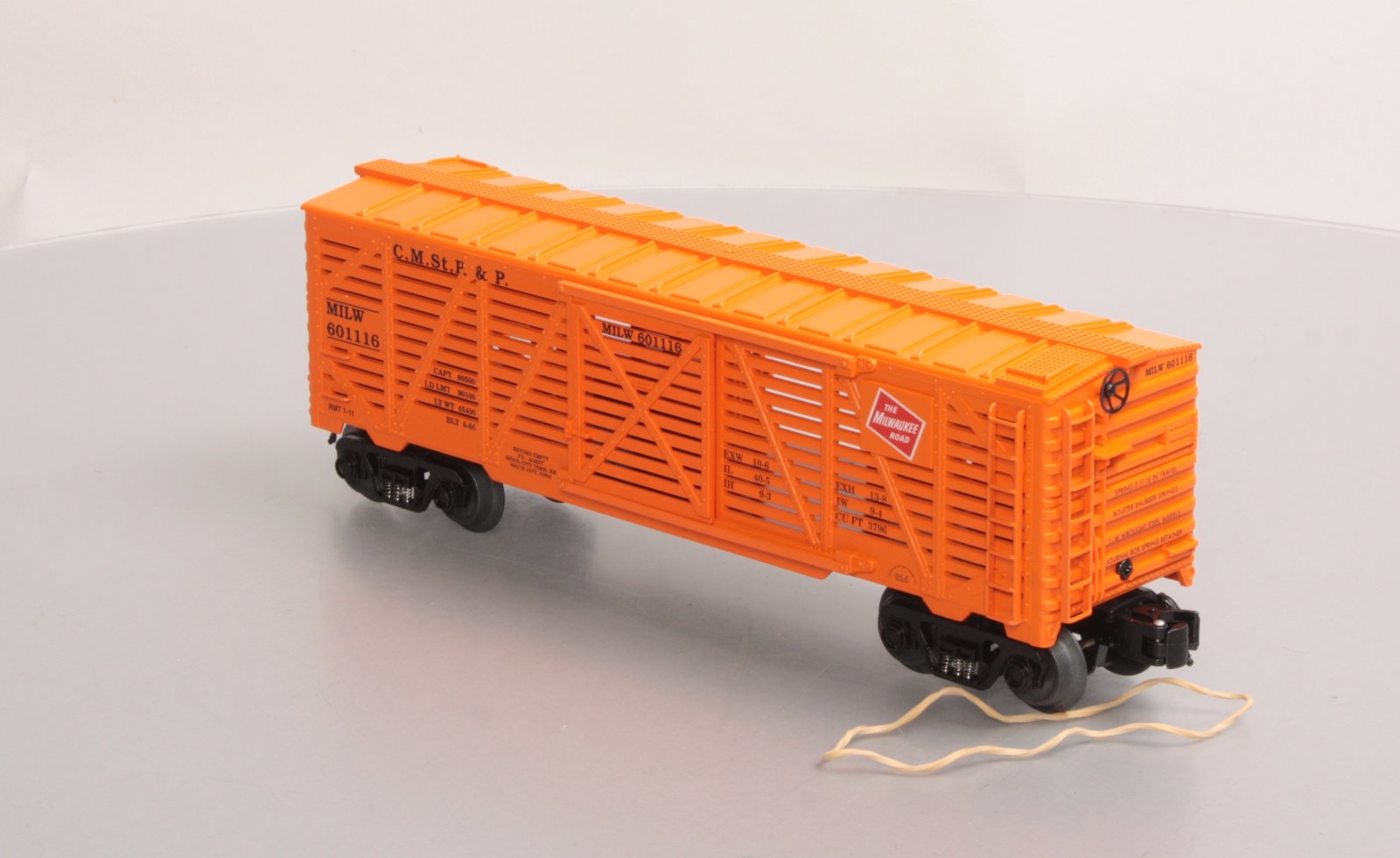 O-Line 106 Milwaukee Road Stock Car #601116