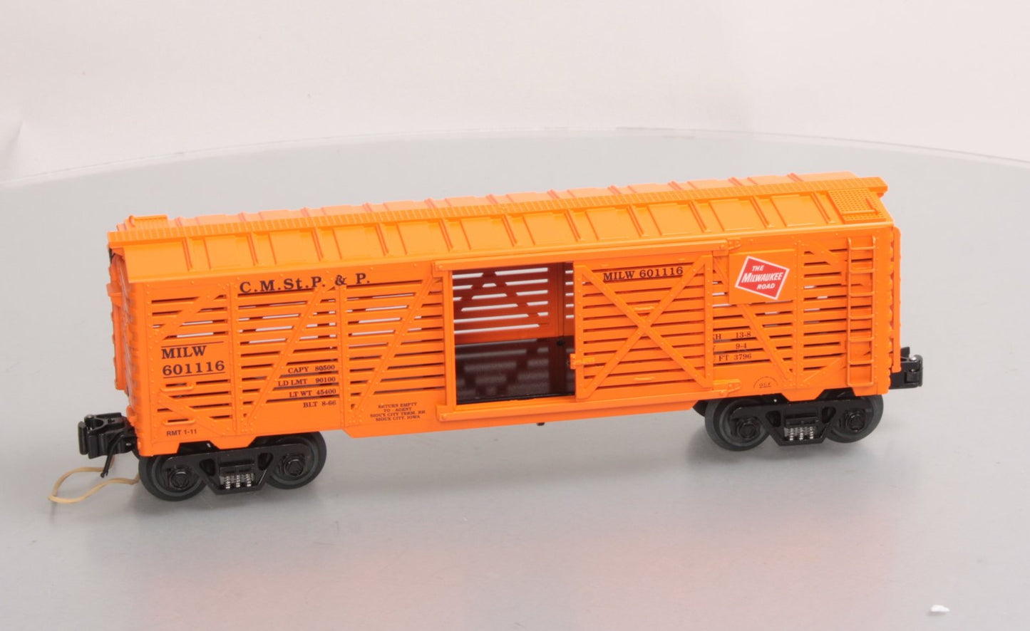 O-Line 106 Milwaukee Road Stock Car #601116