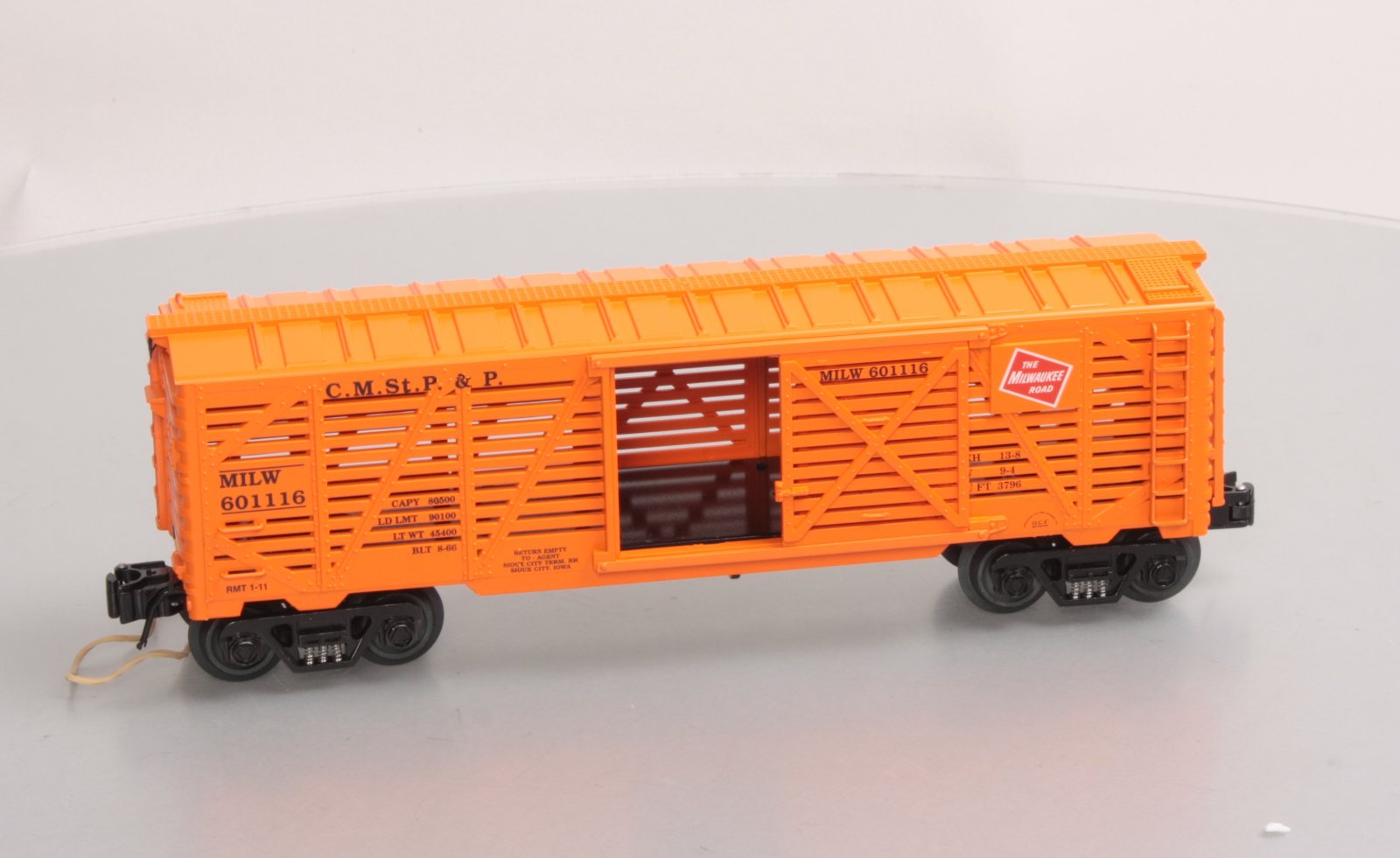 O-Line 106 Milwaukee Road Stock Car #601116