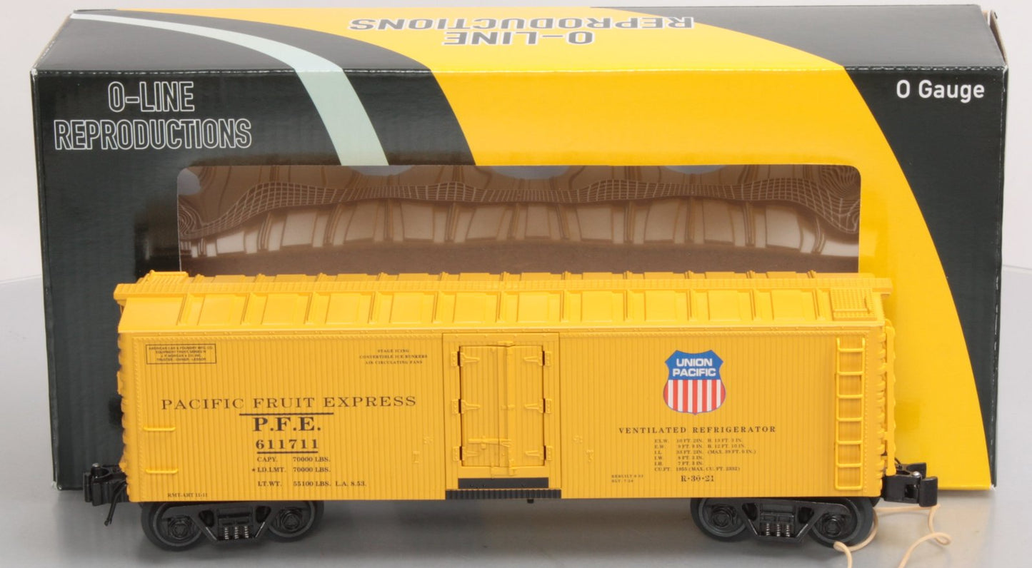 O-Line 122 Union Pacific Reefer #611711