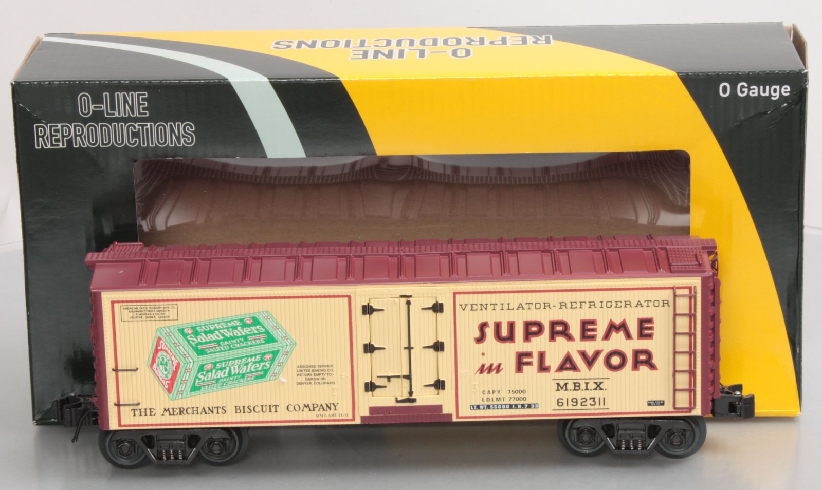 O-Line 126 Merchants Biscuit Reefer #6192311
