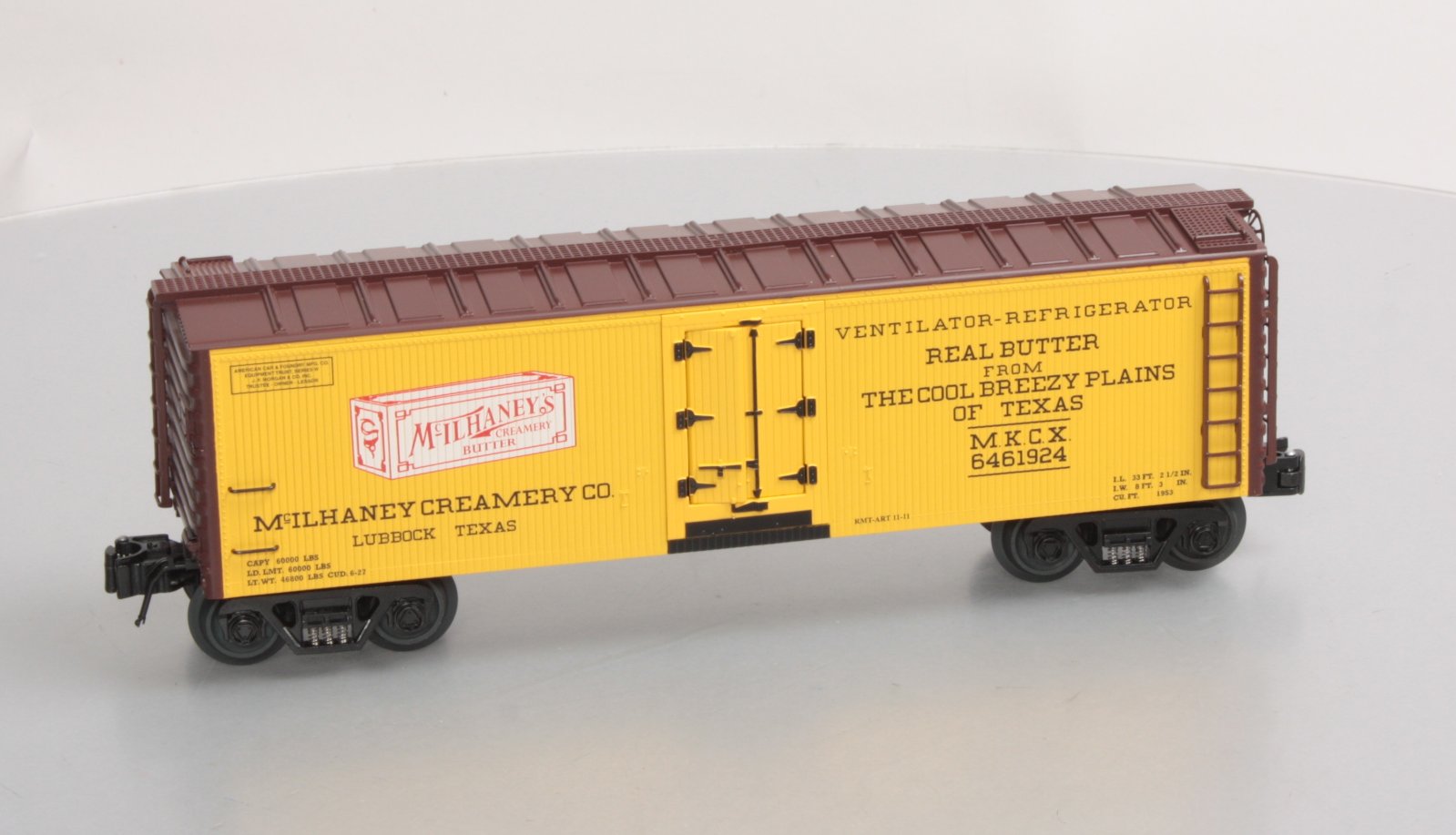 O-Line 127 McLahnery Creamery Reefer #6461924