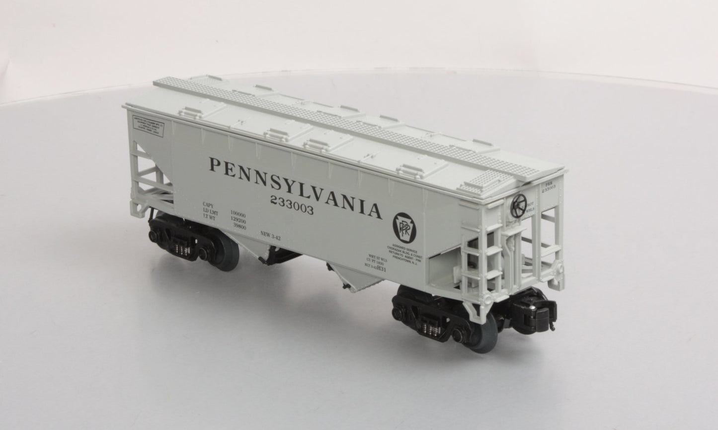 O-Line 143 Pennsylvania RR Covered Hopper #233003
