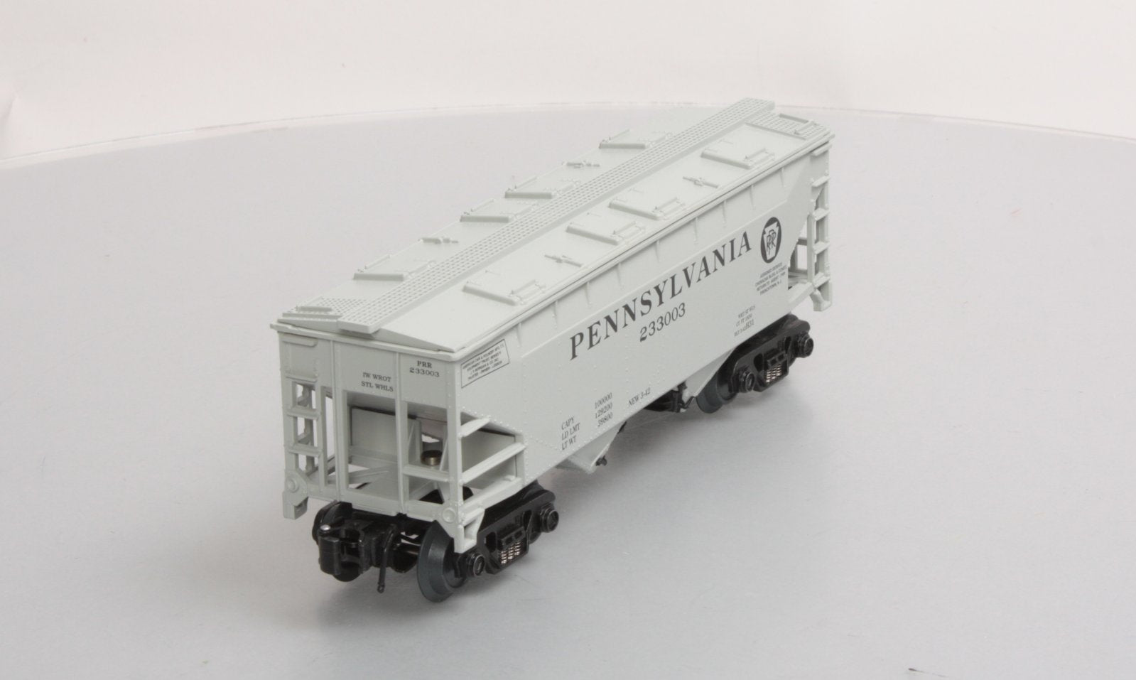 O-Line 143 Pennsylvania RR Covered Hopper #233003
