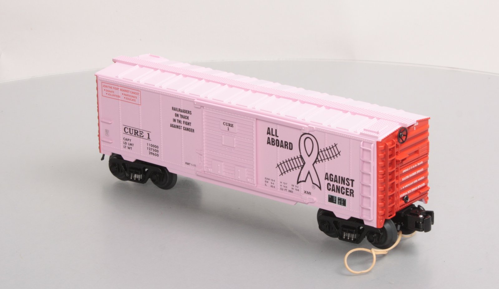 O-Line OLR148 Cancer Cure Box Car #1