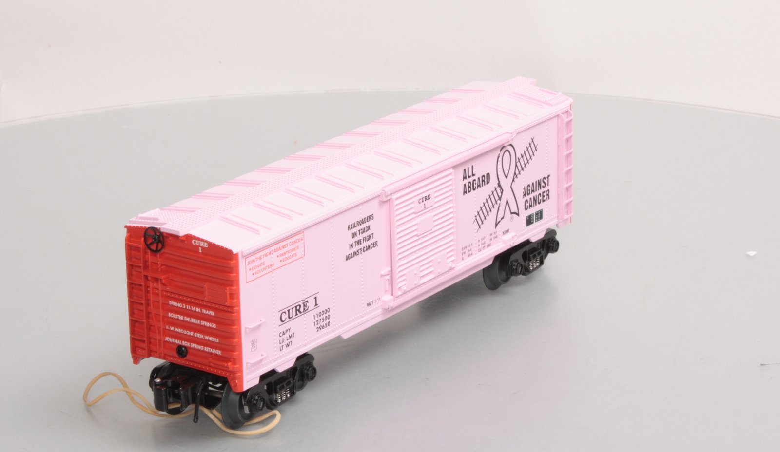 O-Line OLR148 Cancer Cure Box Car #1