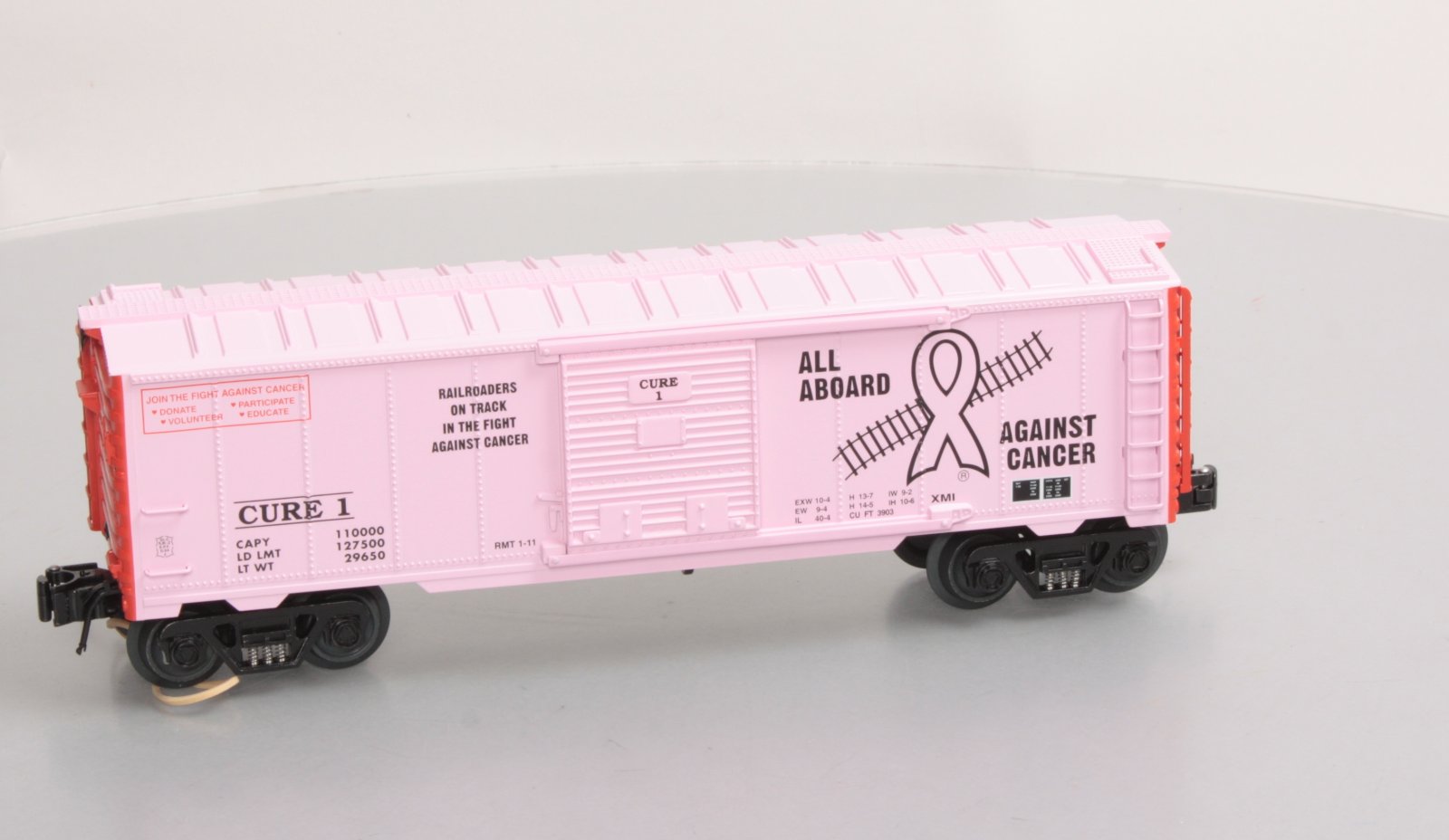 O-Line OLR148 Cancer Cure Box Car #1