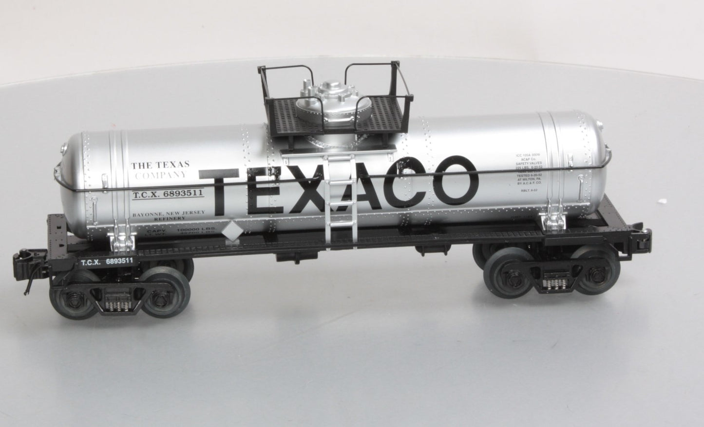 O-Line 160 Texaco Tank Car #6893511