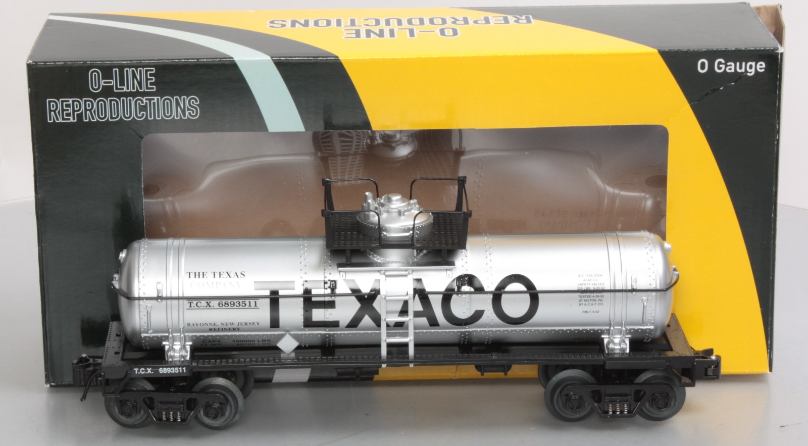 O-Line 160 Texaco Tank Car #6893511