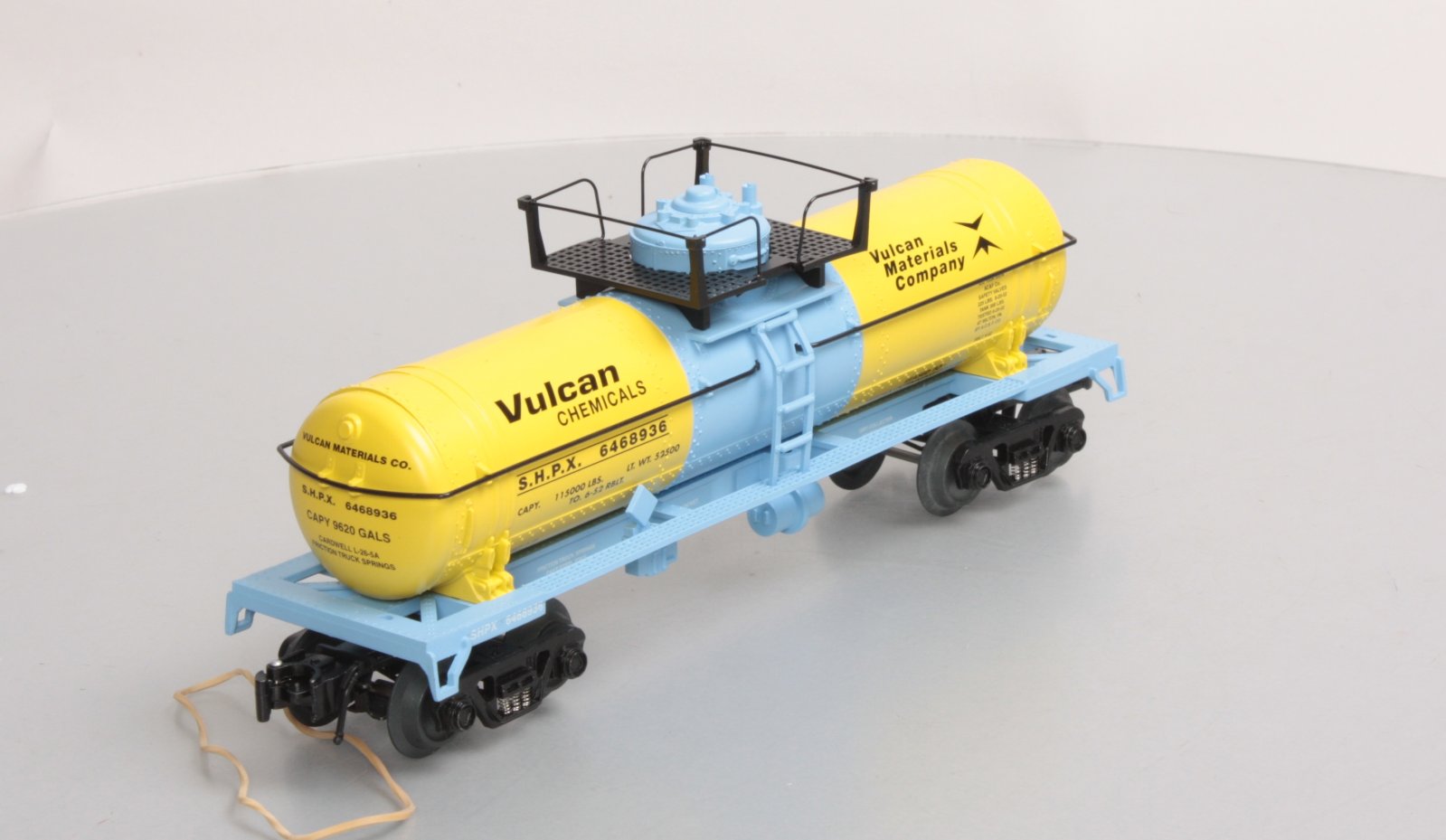 O-Line 161 Vulcan Chemical Tank Car #6468936