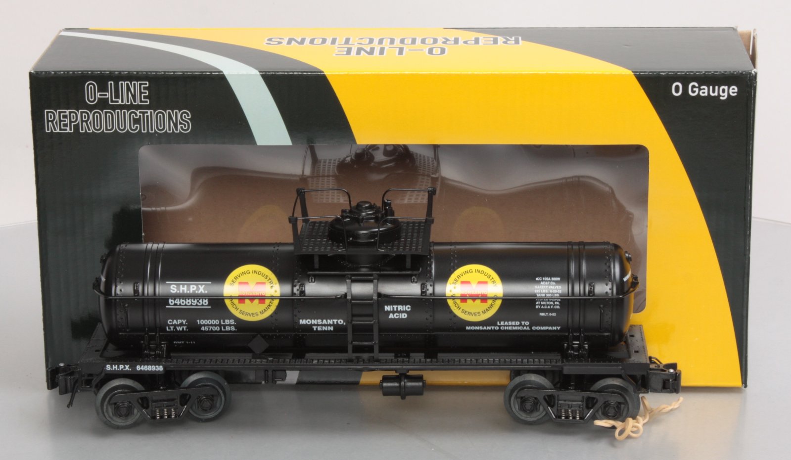O-Line 165 Monsanto Tank Car #6468938