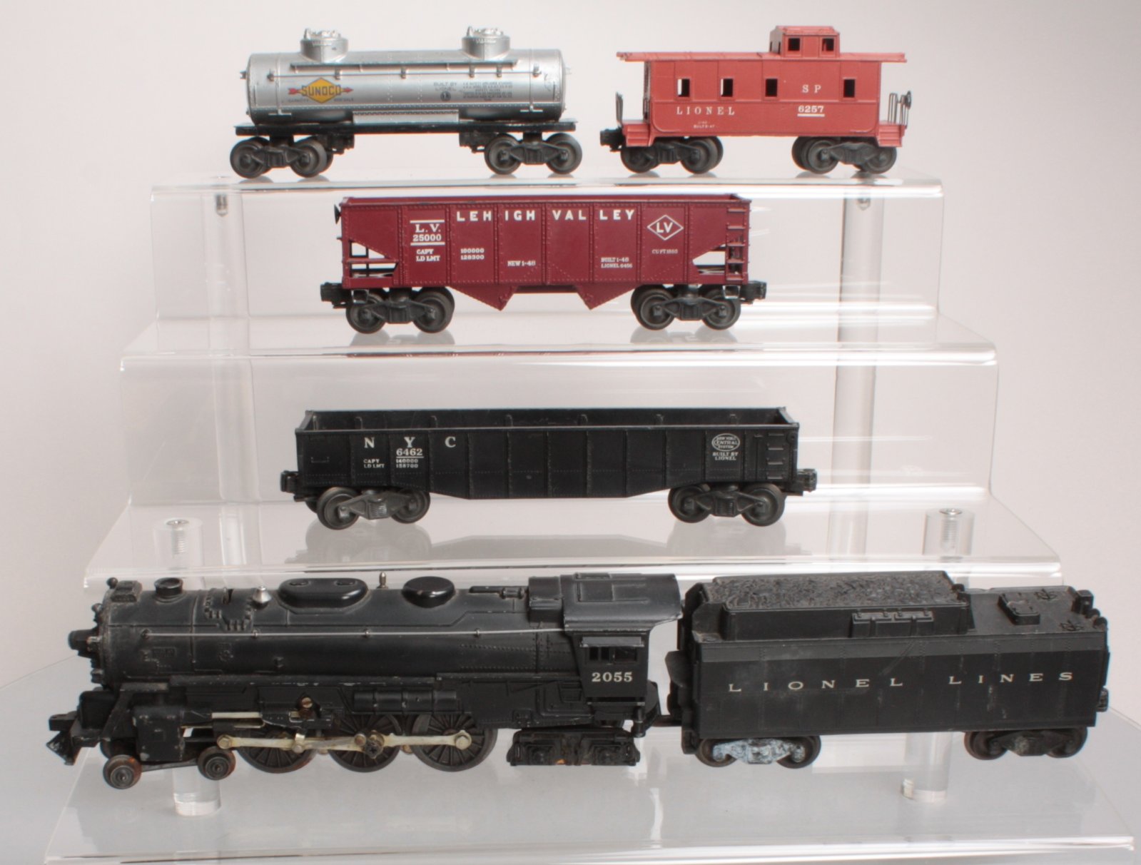 Lionel 1503WS Vintage O Postwar 2055 Steam Freight Train Set (1953 Sears Set)