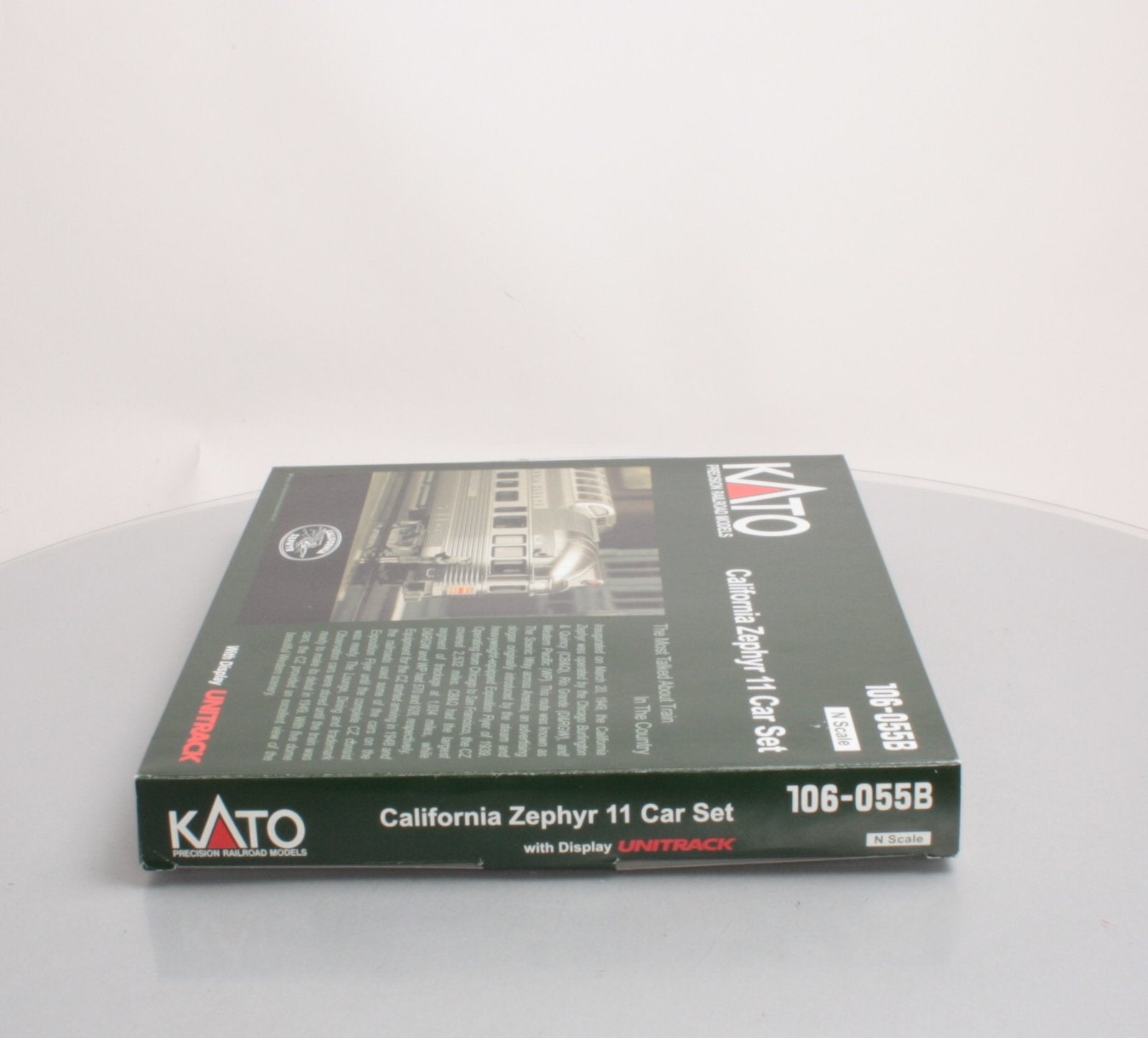 Kato 106-055B California Zephyr N Gauge Diesel Passenger Train Set