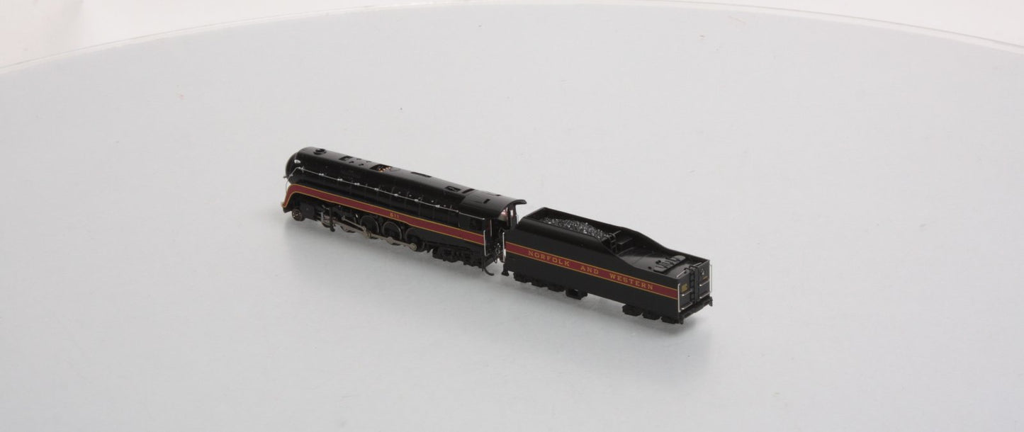 Bachmann 82153 N N&W Class J 4-8-4 Streamlined Steam Locomotive #611