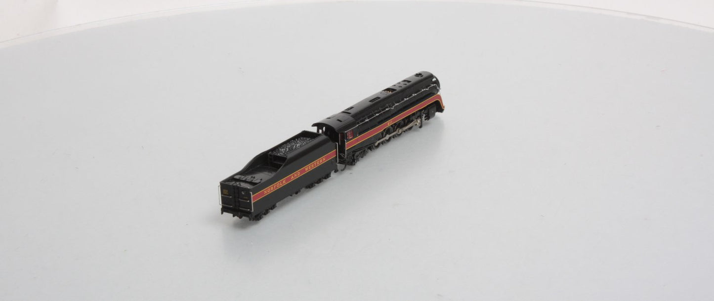 Bachmann 82153 N N&W Class J 4-8-4 Streamlined Steam Locomotive #611