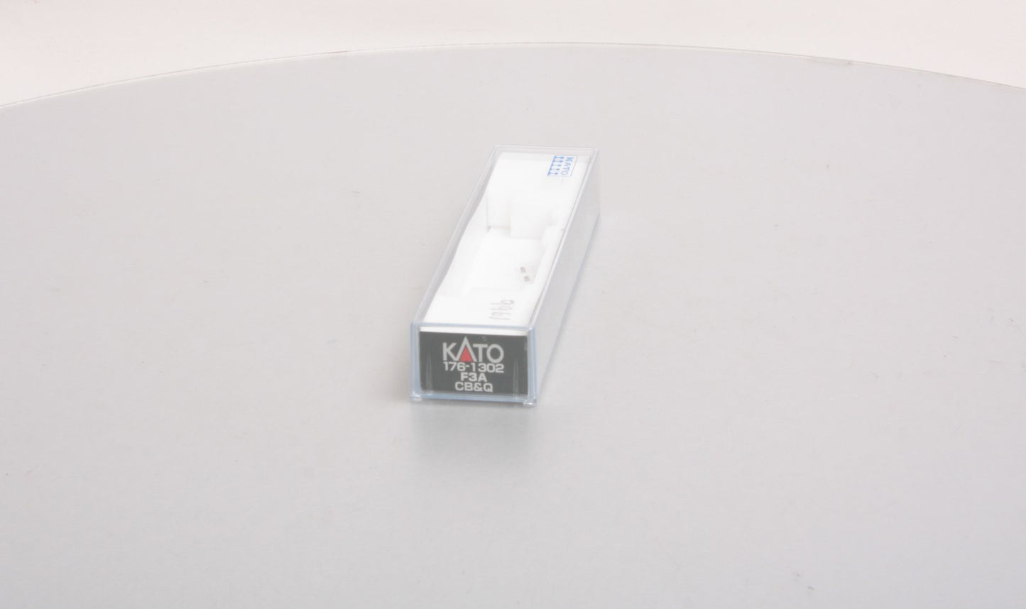 Kato 176-1302 Burlington/Silver & Black F3A #9961A