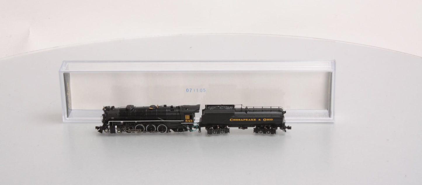 Bachmann 82513 N Scale C&O USRA Heavy 4-8-2 Steam Locomotive #543 w/DCC
