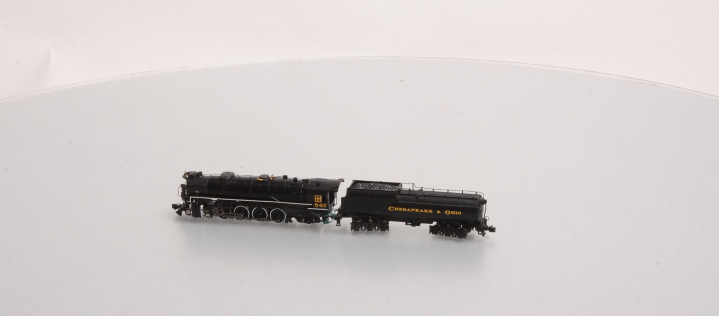 Bachmann 82513 N Scale C&O USRA Heavy 4-8-2 Steam Locomotive #543 w/DCC