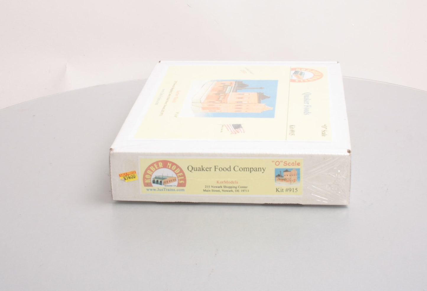 Korber 915 O Scale Quaker Foods 2 Story Building Kit