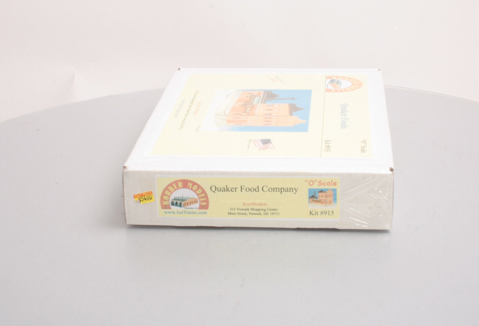 Korber 915 O Scale Quaker Foods 2 Story Building Kit