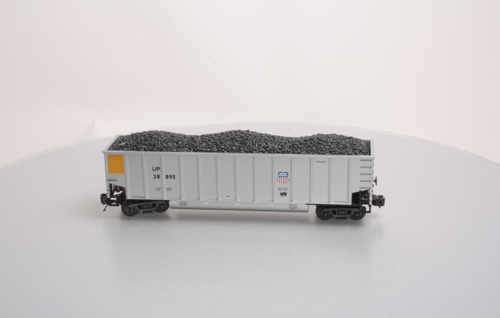 MTH 20-97216 O Union Pacific Coalporter Hopper Car #28895 w/Coal Load