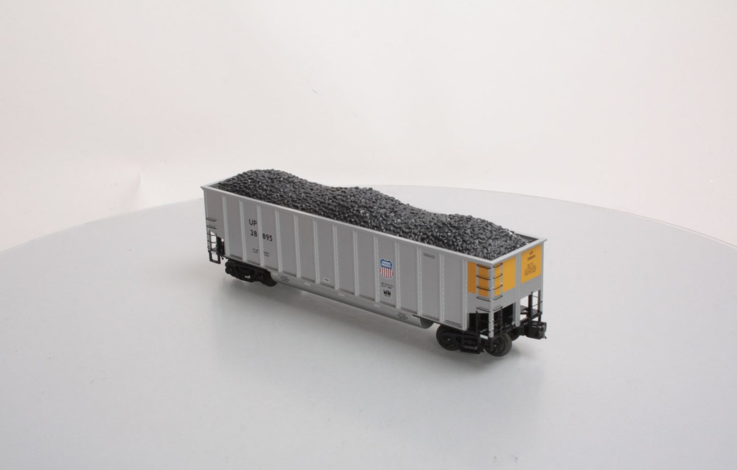 MTH 20-97216 O Union Pacific Coalporter Hopper Car #28895 w/Coal Load