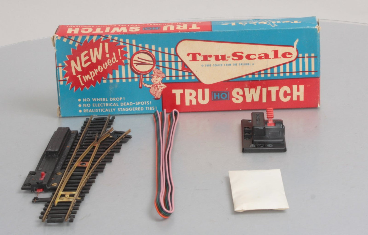 Tru-Scale 1761-495 HO Remote Right Hand Switch with Indicator Lights
