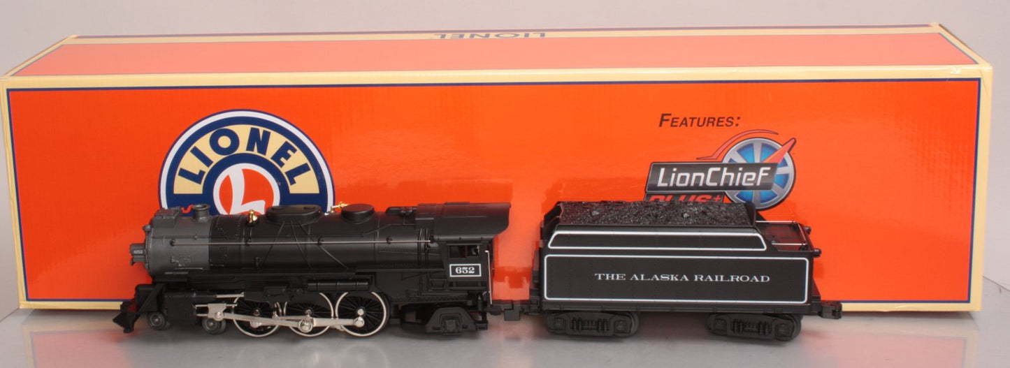Lionel 6-81311 O Alaska LionChief Plus 4-6-2 Pacific Steam Locomotive #652