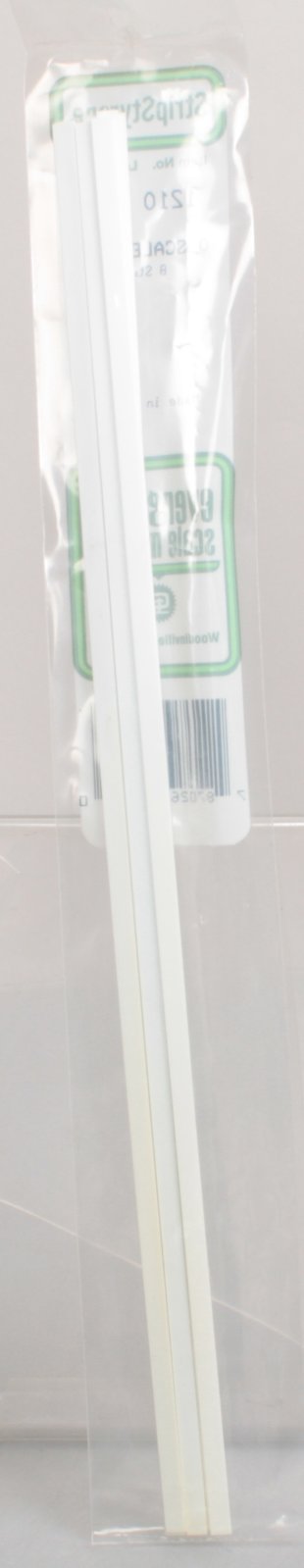 Evergreen Scale Models 1210 O .040" x .208" x 14" Polystyrene Strips (Pack of 8)